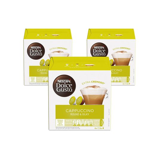 دولتشي جوستو كابتشينو إكسترا كريموسو - ٣ علب (٤٨ كبسولة)