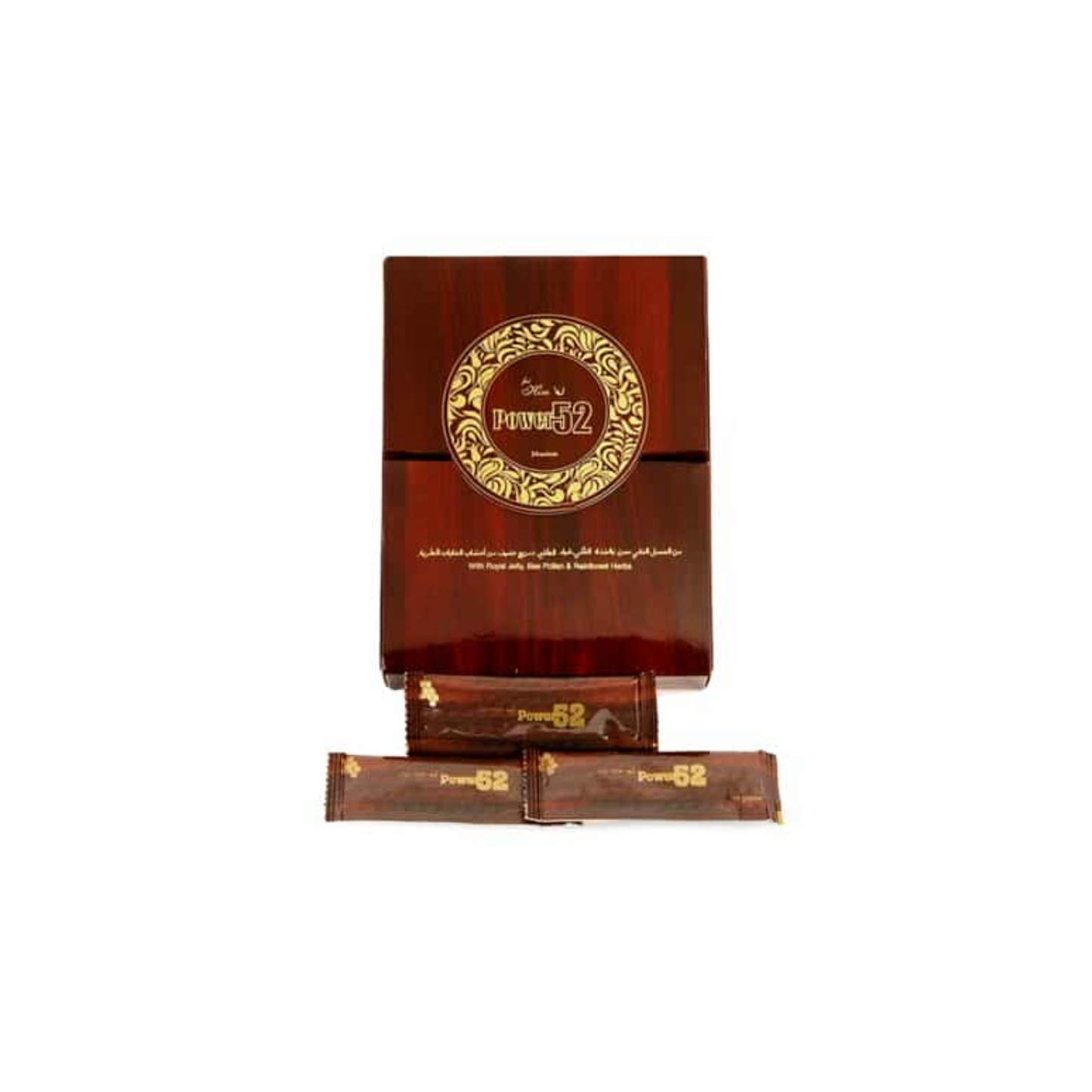 عسل باور 52 Power Honey الأصلي – مزيج عشبي معجون بالعسل | عبوة فاخرة