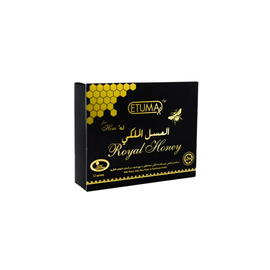 مزيج عسل طبيعي فاخر – عبوة 12 كيس × 15 جم | نكهة عشبية مميزة