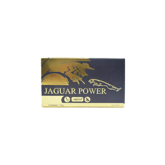 عسل Jaguar Power الأصلي – جاكوار باور الفاخر | عبوة 12 ساشيه